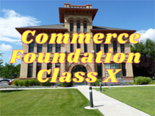 Commerce (Foundation) - Class X